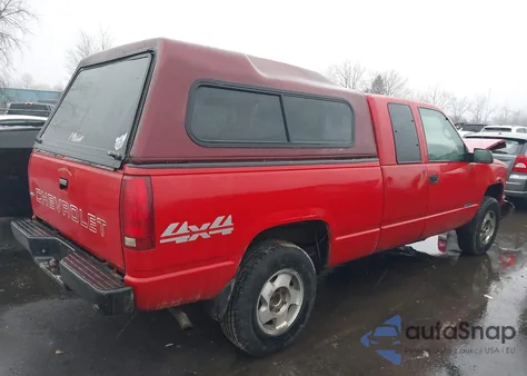 1998 Chevrolet K1500 Fleetside from USA, damaged, VIN 1GCEK19WXWE100664